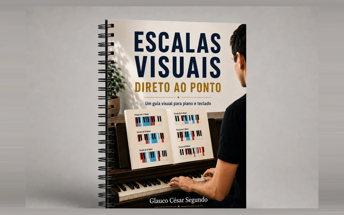 Capa oficial do material Escalas Visuais Direto ao Ponto